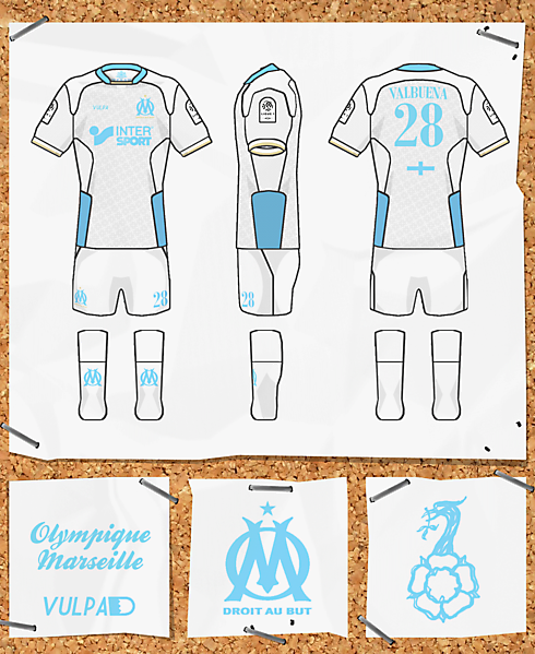 Maillot OM Domicile