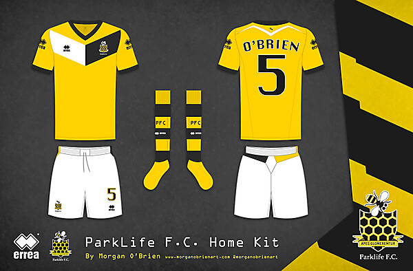 Parklife FC Home Kit 002 by Morgan O\'Brien