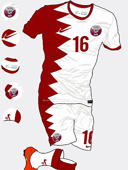 Qatar Away Kit