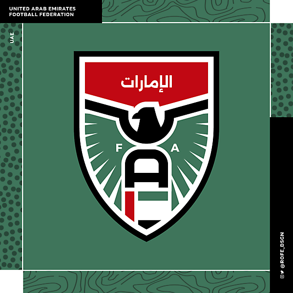 UAE FA | Rebranding By @rofe_dsgn