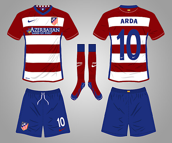 ATLETICO DE MADRID Home Kit