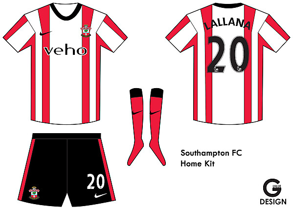Southampton FC Home Kit