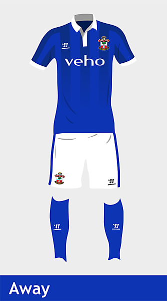 Southampton FC Warrior Away Kit