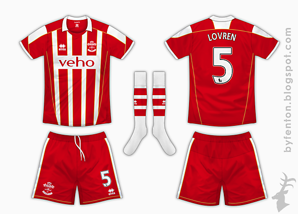 Southampton Home Kit - Errea