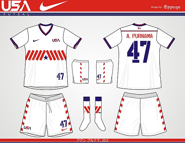 Home Kit USA Futsal