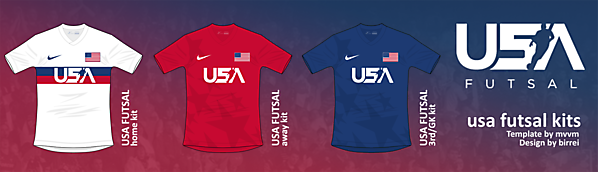 USA Futsal kits