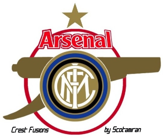 Crest Fusions - Inter & Arsenal