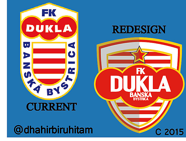 FK Dukla Banska Bystrica Redesign Logo Crest