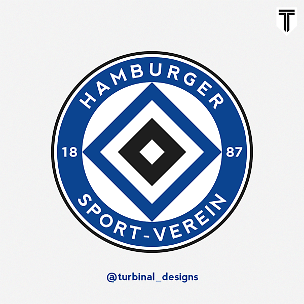 Hamburg SV Crest Redesign