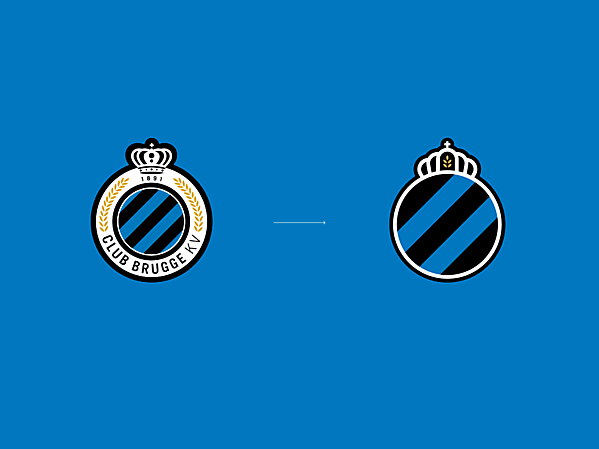 Logo refresh | Club Brugge KV