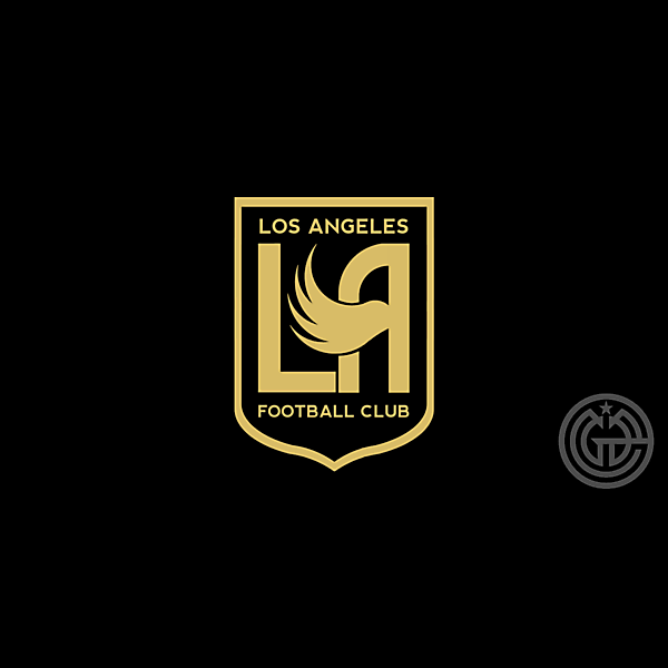 LOS ANGELES FC crest redesign concept