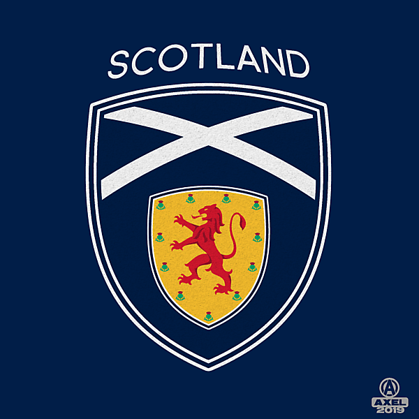 SCOTTISH FA - crest redesign B