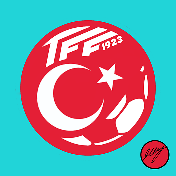 Turkey Football Federation Crest Redesign