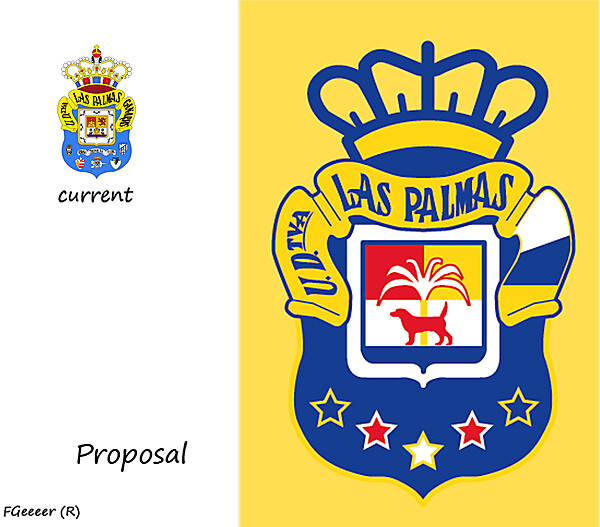 UD LAS PALMAS BADGE PROPOSAL