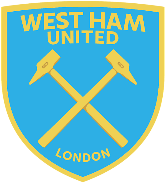 West Ham United Boys of 86 modern crest