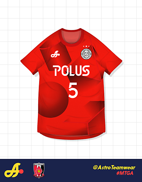 2017 Urawa Red Diamonds Home Kit (ASTRO) 
