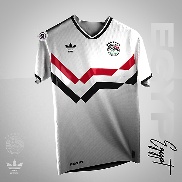 90s Egypt classic football Shirt