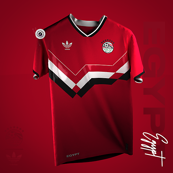 90s Egypt classic football Shirt