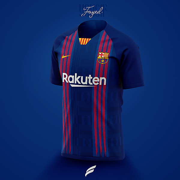 Fc Barcelona 21 22 Home Kit Leaked