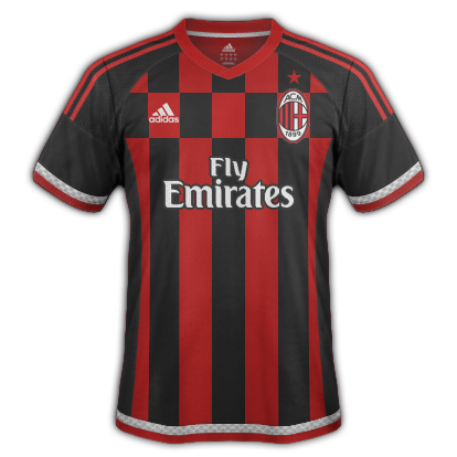 AC Milan 2015/16 Home Kit