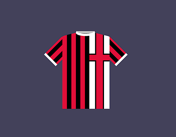 AC Milan home jersey concept