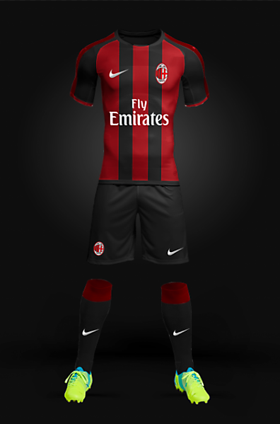 huilen Zonsverduistering Misverstand AC Milan X Nike