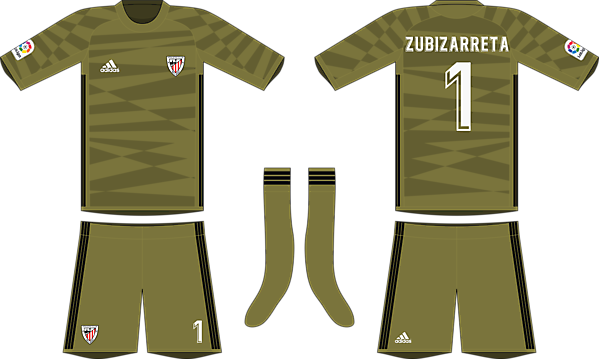 Adidas Athletic Bilbao 2019-20 Goalkeeper Kit #1