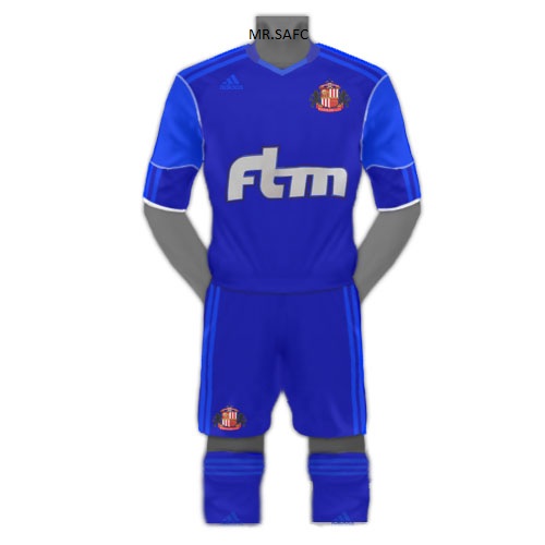 Adidas Sunderland Third kit 2011/2012