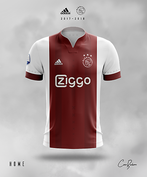 Guinness nieuwigheid symbool Ajax 2017/18 · Home Kit Concept