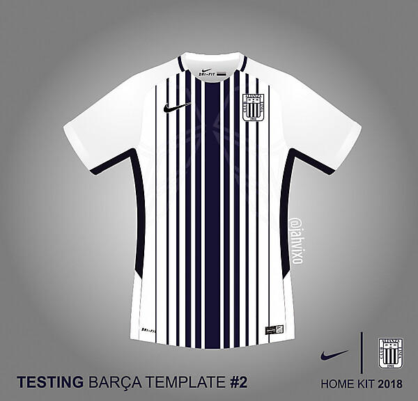 Alianza Lima Nike 2018 Barca #2