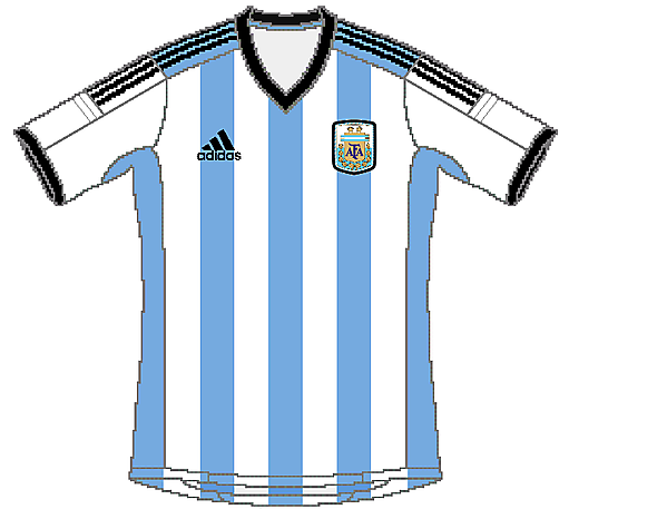 Argentina Adidas World Cup Home Kit V.2