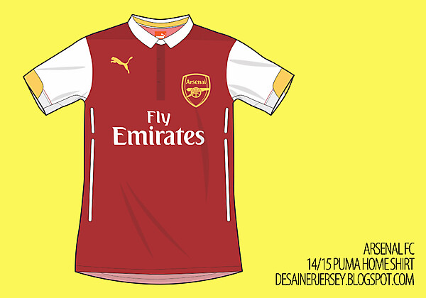 Arsenal 14/15 Puma Home Shirt