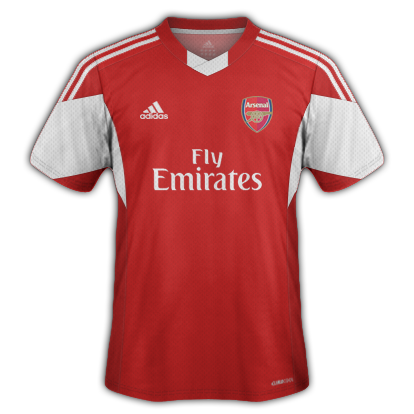 Arsenal fantasy kits with adidas