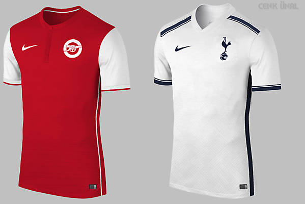 Arsenal , Tottenham / With Nike 