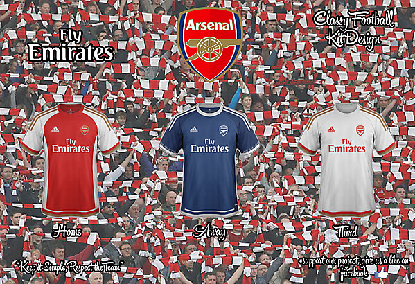 Arsenal Adidas Concept 2015/2016