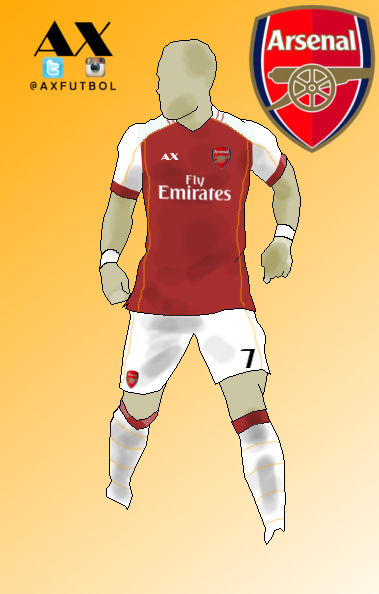 Arsenal Home kit, AX Design