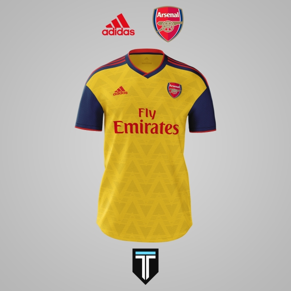 Arsenal x Adidas - Away Kit 19/20 Concept