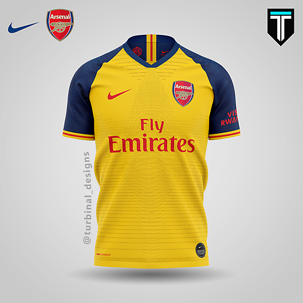 Arsenal x Nike - Away Kit Concept
