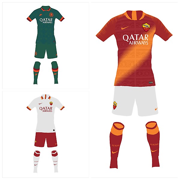 AS Roma fantasy kits 19/20