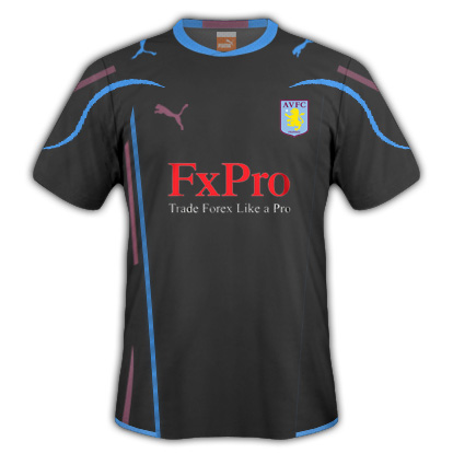 Aston Villa Away Fantasy Kit (Puma)