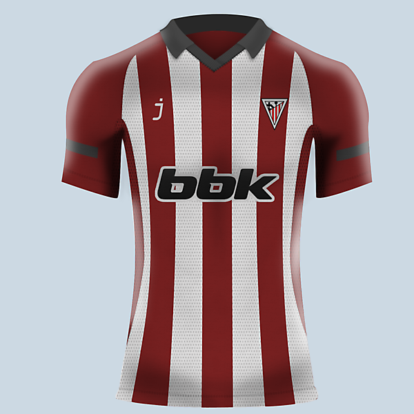 Athletic Club de Bilbao home jersey by J-sports