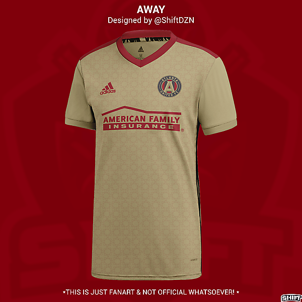 Atlanta United Away Jersey Concept