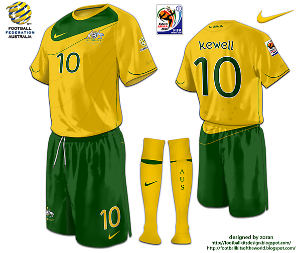 Australia World Cup 2010 fantasy home