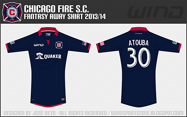 Chicago Fire, Away Shirt