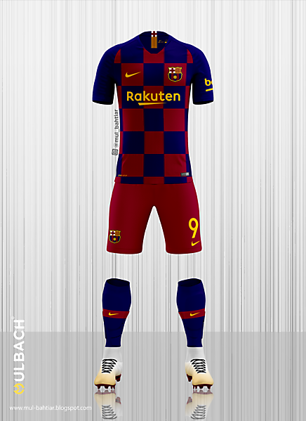 home kit barcelona 2019