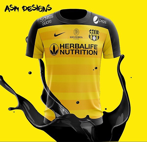 Barcelona S.C. Nike 2018 Home Kit
