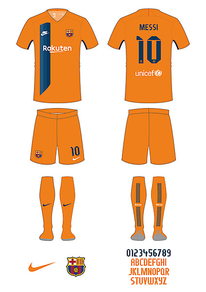 Barcelona third kit