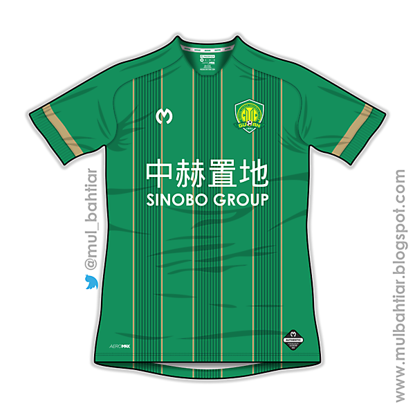 Beijing Guoan Home Jersey Concept