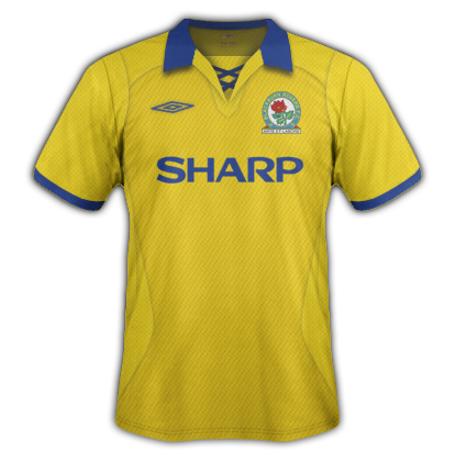Blackburn rovers retro sales shirts