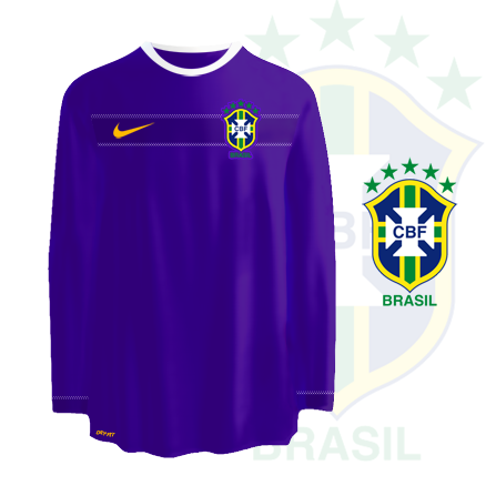 Brazil away kit